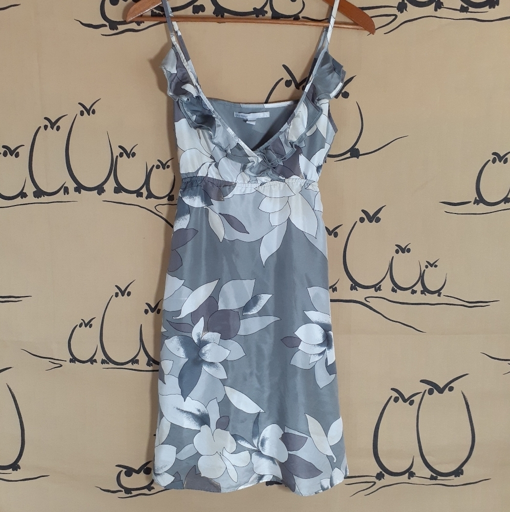 Silk Ruffled Dress by Old Navy XS